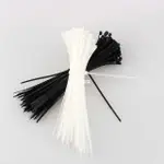 100 NYLON PLASTIC ZIP TRIM WRAP CABLE LOOP TIES WIRE SELF-L