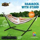 OGL Portable Hammock with Stand Hanging Chair Camping Outdoor Beach Rope Swing