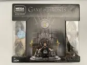 Mega Construx - Game Of Thrones The Iron Throne, 260 Pcs, Black Series, New