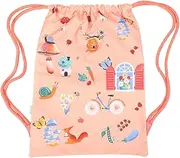 Big Drawstring Bag - Secret Garden
