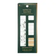 Dashing Diva Gloss Nail Strips - Jolly Good Fun | UV Free, Chip Resistant,...