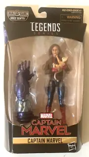 MARVEL LEGENDS CAPTAIN MARVEL BOMBER JACKET w GOOSE FIGURE BAF SENTRY KREE NIB