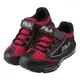 《布布童鞋》FILA康特杯黑紅荔枝皮紋兒童氣墊機能運動鞋(19~24公分) [ P3S02XD