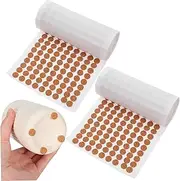 Angoily 2000pcs Cork Adhesive Bumper Pads Self Stick Cork Protectors for Drawers Doors Noise Reducing Bumper Pads Cork Grip Enhancers