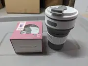 Collapsible Silicone Travel Cup (Grey Or Purple) 2 For $10