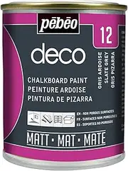 [PEBEO] 250 ml Deco Chalkboard Paint, Slate Grey