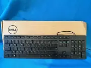 Dell KB216t Black Slim USB Wired PC Desktop Keyboard