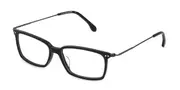 Lozza VL4266 0700 Men's Glasses Black Size 54 - Private Health Rebate - Blue Light Block Available