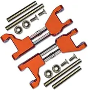 IWBR Front Rear Upper Suspension Arms Swing Arm 8998 1/10 Fit For Maxx WideMaxx 4S VXL 89086-4 Monster Truck (Color : Orange)