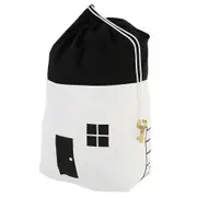 Canvas House Storage Bags Drawstring Bag Tidy The Room for Children's Toys
