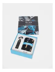 [Blaq] Keyring and Sock Pack in Black