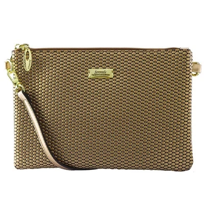 NEW Serenade Leather Cosmopolitan Crossbody Bag Rose Gold