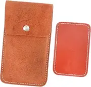 Healeved Leather Watch Storage Pouch Elegant Cowhide Watch Holder Organizer for Travel and Home Use Smooth Touch Scratch