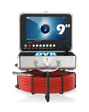 Anysun Sewer Camera, 1080P HD Drain Snake Camera with 9'' IPS Monitor and 100...