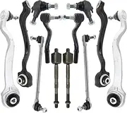 Front Upper Lower Control Arm Sway Bar End Links Kit Compatible With W212 S212 2009 2010 2011 2012 2013 2014-2020