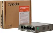 Tenda 5-Port Gigabit PoE Switch - Up to 15W per Port, 30W Total for IP Camera & Access Point (TEG1105PD)
