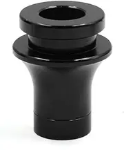 uxcell Black Car Manual Gear Shift Knob Boot Retainer Adapter for M10 x 1.25 Thread