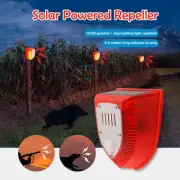 6LED Solar Infrared Motion Sensor Alarm Farm Yard Garden Security Alarm System