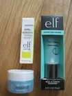 elf e.l.f. Power Grip Primer 0.811 oz / Holy Hydration 0.45oz / Sunscreen 0.33oz