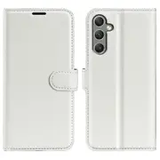 For Samsung Galaxy A24 4G PU Leather Wallet Shell Litchi Texture Phone Case Flip Stand Cover