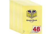 Spirax 132 Graph Book 5mm Grids 48 Pages A4 20 Pack Bulk