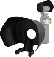 CAPART Camera Sunshade for DJI OSMO Pocket 3, Sun Hood Cover Anti-Glare Protective Cover