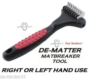 Dog Cat De-matting MATBREAKER Mat Breaker DE-MATTER RAKE Tool 9 Blade COARSE
