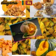 Dried Pumpkin Pieces pure natural Organic Vegetable Cucurbita Herb