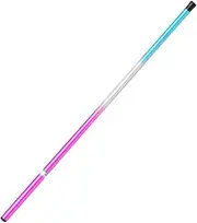 Fish Hand Pole, Fishing Rod 40cm, Light Stream Rod, Shrimp and Childrens Fishing Rods for Kids, Family Fun, Streams, Color Ice Blue Pink, Carbon Fiber Material