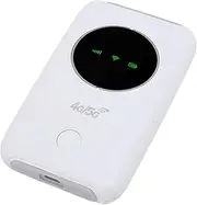 Mobile Hotspot, 4G 5G LTE USB Modem 300Mbps Unlocked High Speed Hotspot with SIM Card Slot Portable Router for Travel Business Trip Work, Supports 10 Connected Devices