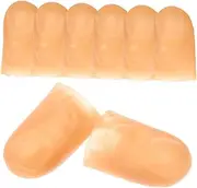 OFFIGAM 8Pcs Thumb Finger Lamps for Parties for Friends Easy to Use Red Flashing Lights