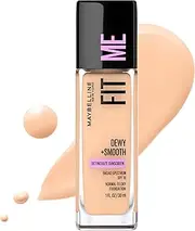 [Maybelline New York] Liquid Foundation, Hydrating & Illuminating, Fit Me Dewy & Smooth, 30ml, 120 Classic Ivory