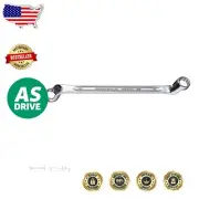 Professional Double Ended Ring Spanner Wrench 24 x 27 mm - Chrome Alloy Steel