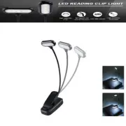 Mini LED Book Lamp Portable Clip-On Table Lamp Adjustable Eye Protection Reading