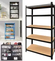 Shelf Organizer - Garage Shelves, Heavy Duty Metal Shelving Unit, Storage Shelf