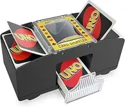 Kolamom Electric Card Shuffler for 1-2 Decks, Automatic Playing Cards Mixing Machine, Battery Operated, Ideal for Family Reunions, Poker, Blackjack, UNO, Multiplayer, Ages 60+
