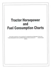 M&W Sep 1997 Tractor Horsepower & Fuel Consumption Charts Dynamometer Data Dyno