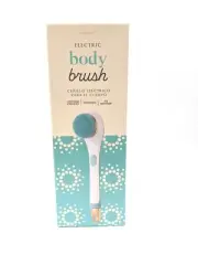 NIP / SEALED VISAGE Electric Body Brush Back Scrubber Rechargeable for Shower