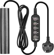 ITIY Mini Fish tank heater 75W, Small Aquarium Heater with 2 Suction Cups Temperature Control for 40-50L Marine Saltwater and Freshwater