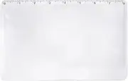 Generic 3X Magnifying Glass Ruler - Pocket Magnifier for Reading, Fire Starting Survival Tools, Magnifying Card Lens