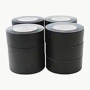JVCC Premium Grade 30 Yard Gaffers Tape (GAFF30YD): 2 in. (48mm actual) x 30 yds. (Black) [12-pack]