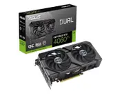 ASUS nVidia GeForce DUAL-RTX4060TI-O8G-EVO RTX 4060 Ti EVO OC Edition 8GB GDDR6, 2565 MHz Boost Clock, RAM 18Gbps, 3xDP, 1xHDMI DUAL-RTX4060TI-O8G-EVO