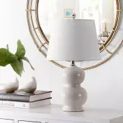 SAFAVIEH Everlee 22" Table Lamp | Ivory |