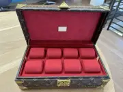 Louis Vuitton 8 Watch Case Authentic Brand New Purchased at LV Boutique In Capri