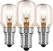 [Orginal Replacement] 15W E14 Himalayan Salt Lamp Incandescent Glass Light Bulb 230V (Pack of 3) | 2700K Warm White | Dimmable | Pygmy/Small Edison Screw (SES) Base