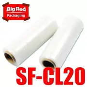 6 x Rolls 500mm x 400m 20um Stretch Film Pallet Wrap