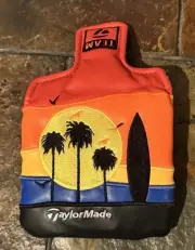 RARE Team TaylorMade Vault Surfboard Sunset Spider Mallet Putter Headcover