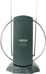 Amplified Indoor TV Antenna UHF/VHF/HDTV Digital/Analog Reception/Channel