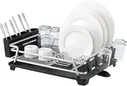 D.Line "Pinnacle" Aluminium Dish Rack Drying Drainer Board Tray Organiser