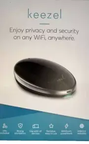 Keezel Portable Personal Business Travel Internet Cyber Security Device VPN NIB